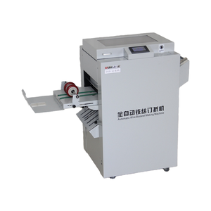 Wuhao <span class=keywords><strong>169</strong></span> Máquina automática de plegado y grapado Maquinaria de proceso de papel - Product Image 3