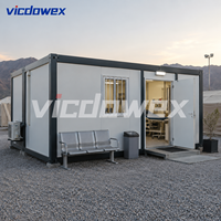 VICDOWEX Maison Conteneur Préfabriquée Modulaire Personnalisée – Conception Contemporaine pour Bureau, Exploitation Minière/Infrastructure à Distance