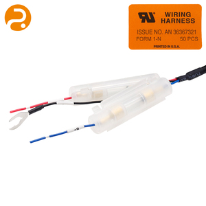 Аудиопроводка 3,5 мм с двумя разъемами для датчиков, алюминиевый проводник, ПВХ изоляция, длина 1 м, 12 В, для портативных инструментов - Product Image 2