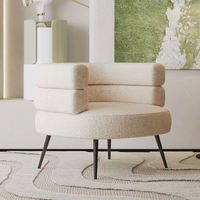 Nouveau Fauteuil Canapé Luxueux Doré Pas Cher Scandinave Mobilier Moderne Vente en Gros Métal Velours Maison Salon Canapés Fauteuils d'Appoint