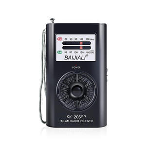 Radio AM FM Portátil Mini de Fábrica, Sintonización por Puntero, 85g, Ligero, Altavoz Integrado, Radio Recargable, Regalo para el Hogar, Viajes y Actividades al Aire Libre - Product Image 1