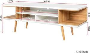 Salon de stockage multicouche de conception moderne Stable et durable Grand chêne de luxe Armoires de rangement en bois modernes pour la maison - Product Image 3