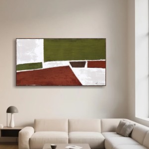 Arte Abstracto <span class=keywords><strong>de</strong></span> Fábrica, Bloques Coloridos, Arte <span class=keywords><strong>de</strong></span> Pared en Lienzo, Hecho a Mano, Tamaño Personalizado, Cuadros 3D para Decoración del Hogar - Product Image 1