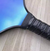 KUAIQIU Bande de poignée personnalisée en silicone extensible, étanche et plate pour raquette de pickleball
