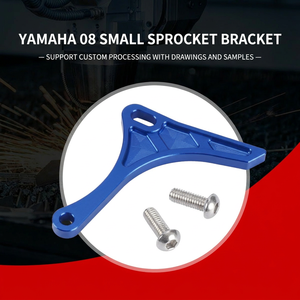 Support de pignon de trial 8T en aluminium aérospatial CNC pour Yamaha Tenere 700 <span class=keywords><strong>1200</strong></span> <span class=keywords><strong>Tracer</strong></span> – Protection moteur pour l'aventure - Product Image 5