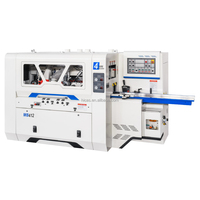 Dégauchisseuse quatre faces 180 mm de largeur, vitesse d'alimentation 8-33 m/min, pour dégauchisseuse à bois automatique, avec certifications ISO CE ISO9001 Hicas