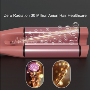 Fer à friser Deep <span class=keywords><strong>Waver</strong></span>, fer à friser personnalisé, fer à friser professionnel, baguette à friser en céramique de 34 mm, fer à friser 2 en 1 - Product Image 3