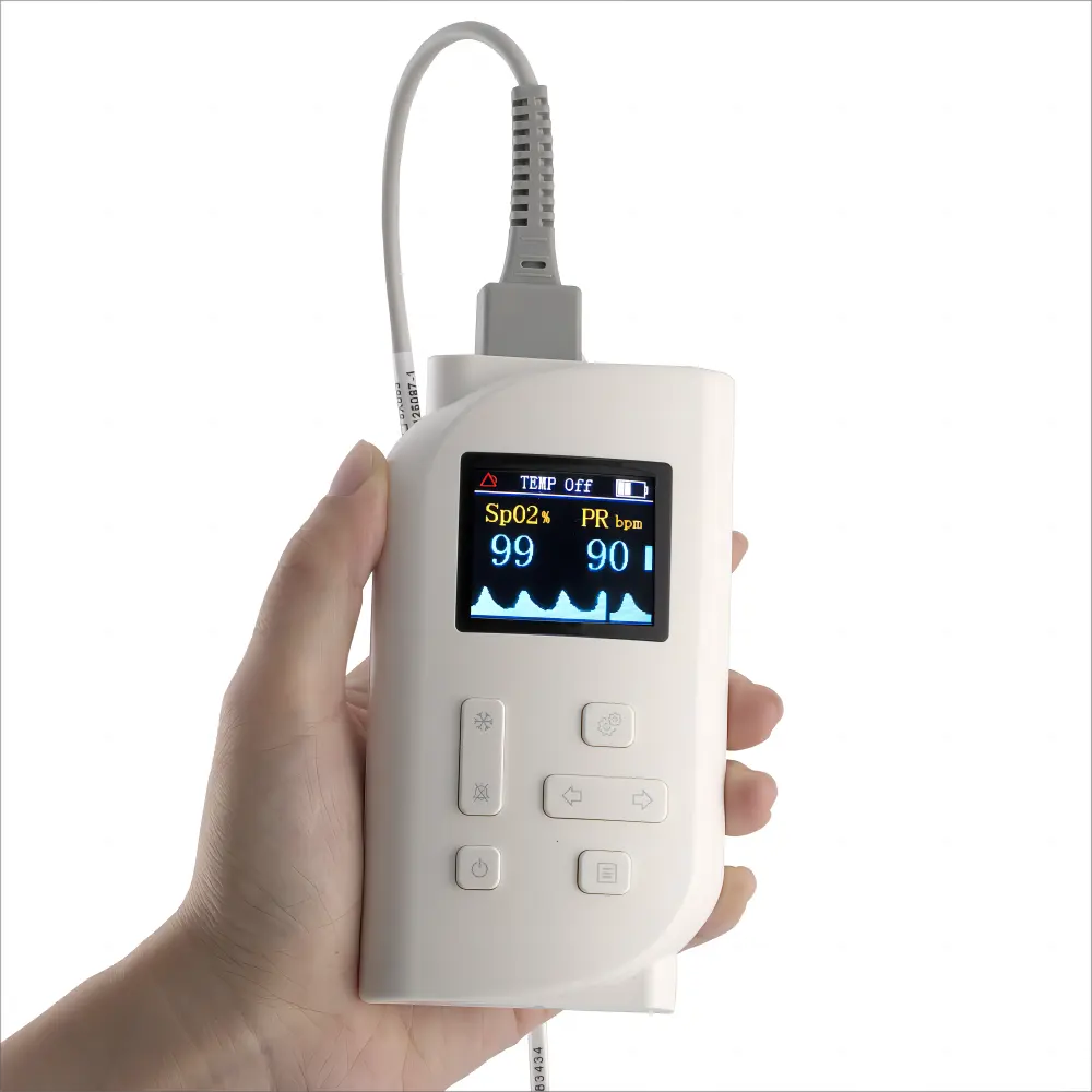 Hotsale 휴대용 펄스 산소 측정기 휴대용 충전식 산소 측정기