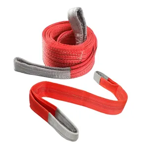 26Mm Color Importers Belt Type Polyester 5 Ton 3M 05T 10M Soft Eye 10T Flat 3T Round Webbing Sling