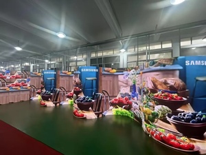 จอแสดงผล LED แบบยืดหยุ่นสำหรับเช่าขนาด 500 มม. P1.95 รุ่น GOB ระดับการป้องกัน IP43 ความสว่าง 1000 นิต พร้อมการรับประกัน เหมาะสำหรับใช้ในห้างสรรพสินค้า - Product Image 3