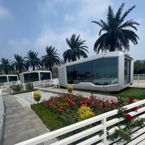 Sang trọng thời tiết đúc sẵn Modular nhà di động ngoài trời cabin Pod thông minh bằng giọng nói kiểm soát Viên Nang Nhà - Product Image 2