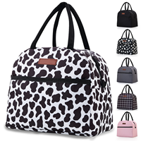 Sac à lunch chaud en polyester portable personnalisé glacière isolée étanche et réutilisable pour les pique-niques scolaires et les plages
