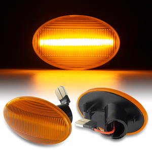 Alta calidad sin error claro/ahumado/naranja lente secuencial LED marcador lateral luz de señal de giro para Opel <span class=keywords><strong>Corsa</strong></span> <span class=keywords><strong>C</strong></span> - Product Image 6