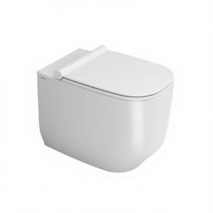 WC mural sans rebord Alba, blanc mat, longueur 56 cm, largeur 36 cm, hauteur 41 cm - Product Image 3