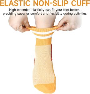 Phụ Nữ Trọng Lượng Nhẹ Giản Dị Crew Vớ Mềm Dệt Kim Chống Vi Khuẩn Cơ Thể Đầy Màu Sắc Thư Mô Hình Mùa Hè Phụ Kiện - Product Image 3