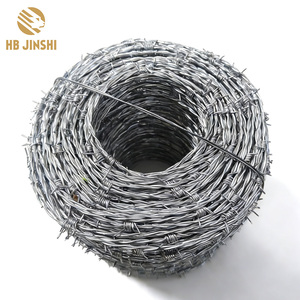 Fil barbelé galvanisé à double torsion 16g, bobine <span class=keywords><strong>de</strong></span> 100m, 250m, 500m pour la protection des fermes, du bétail et <span class=keywords><strong>de</strong></span> la construction, <span class=keywords><strong>prix</strong></span> usine - Product Image 4