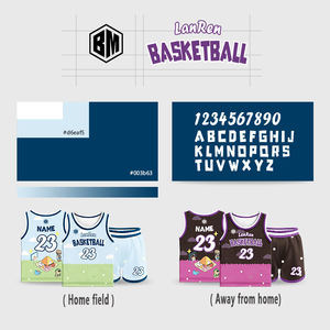 BASKETMAN Tenues de <span class=keywords><strong>basket</strong></span>-ball pour enfants, design personnalisable, mode confortable, technologie d'évacuation de l'humidité - Product Image 3