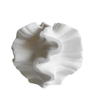 Vases en céramique Qingyu Chronicle, blanc et noir, petite et grande taille, décoration moderne pour arrangements floraux de bureau - Product Image 5