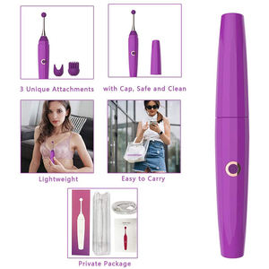 <span class=keywords><strong>Vibrator</strong></span> Klitoris Getaran 10 Frekuensi Kontrol Jarak Jauh Multi-Kecepatan 3 Kepala Pengganti USB Dapat Diisi Ulang Tahan Air Sehari-hari - Product Image 6