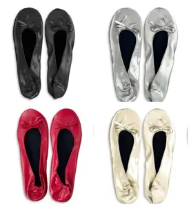 women's Zapatillas De Ballet Wedding Favors Dancing Shoes women's Foldable Flats
