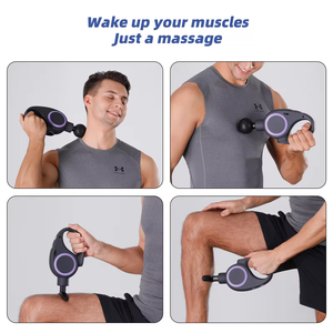 2025 नई अवधारणा रिचार्जेबल परचजन मांसपेशी चिरोप्रैक्टिक आराम उपकरण 2-इन-1 कुल शरीर मालिश गहरी ऊतक कंपन चिकित्सा - Product Image 5