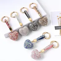 Buy Wholesale China Diamond Heart Shaped Key Chains Heart Handbag  Accessories，keychain Clips,sparkling Keychain,keychain Clips & Keychain at  USD 0.85