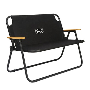 Silla de camping exterior plegable doble extendida personalizada SILLA DE exterior impermeable y duradera - Product Image 6