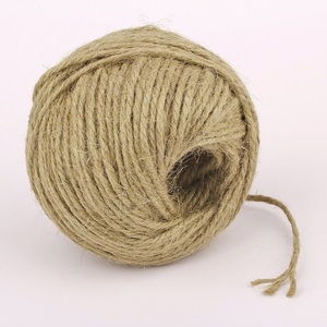 1/1。5/2/2。5/3ミリメートル<span class=keywords><strong>Twisted</strong></span> Craft <span class=keywords><strong>Linen</strong></span> Rope Natural Jute Twine Hemp <span class=keywords><strong>Cord</strong></span>ためCraftと包装100ヤード - Product Image 5