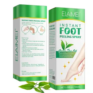 ELAIMEI Foot Skin Care Spray Instant Foot Peeling Spray Foot Dead Skin Remover