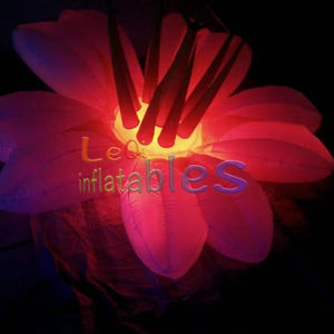 ดอกลิลลี่เป่าลม LED ยาว2เมตร, ดอกลิลลี่เป่าลมสำหรับตกแต่งงานเต้นรำในสวน - Product Image 1