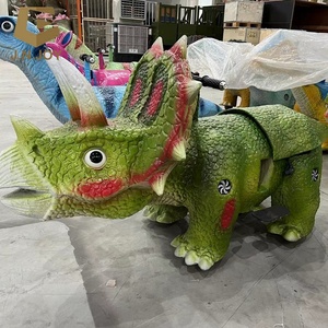 SGBC2501 Parque de Atracciones dinosaurio batería coche moneda dinosaurio paseo carro para <span class=keywords><strong>niños</strong></span> - Product Image 4