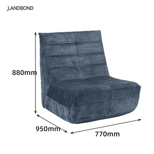   Juego de Sofás Modulares de Tela sin Marco para Apartamentos y Hoteles, Sofá de Espuma sin Estructura, Embalaje al Vacío en Caja - Product Image 5