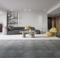 Canapé moderne nordique Moon, style maison d'hôtes, tissu finition peau de mouton, canapé de salon en arc de forme personnalisée