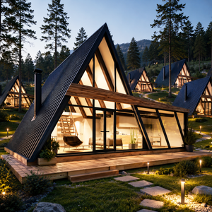 Casa Prefabricada de Acero Ligero de Lujo, Fácil Instalación, Diseño Moderno para Proyectos en Zonas Urbanas y Resorts - Product Image 2