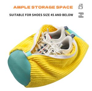Wiederverwendbarer Wäschesack aus weichem Stoff für Schuhe, strapazierfähiges Oxford-Material für Waschmaschinen – Neuer Stil - Product Image 4