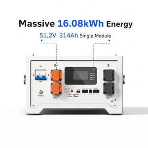 Batterie LiFePO4 NEVOSOLAR 51,2V 314Ah 16,08kWh, système de stockage d'énergie solaire, batterie lithium empilable pour système de stockage d'énergie domestique - Product Image 2