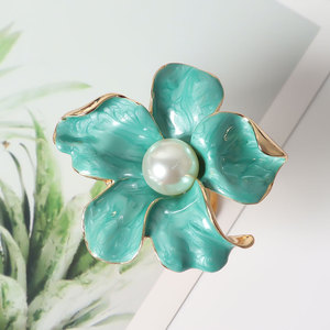 Elegante Vintage Bloem Kast Handvat Parel Europese Stijl Meubels Keuken Lade Garderobe Deur Trekknop - Product Image 2