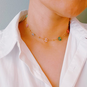 Collana con perline Flower Field Romance - Product Image 3