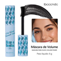 Mascara Volumisant et Courbant Ibcccndc en Gros pour Cils Denses et Longs, Cosmétique Oculaire Longue Tenue, Prise en Charge de la Marque Privée