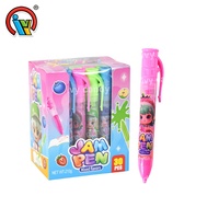 Usine de bonbons en gel de fruits à presser liquide stylo coloré