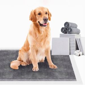 Almohadillas Absorbentes de Carbón para Entrenamiento de Cachorros, Desechables, con Materiales de PE, Desodorantes, para Orina de Perros - Product Image 1