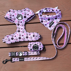 OKEYPETS Wholesale Custom Printed Polyester Fabric Cute Pet <b>Dog</b> Accessories Scarf <b>Bandana</b> With - Product Image 6