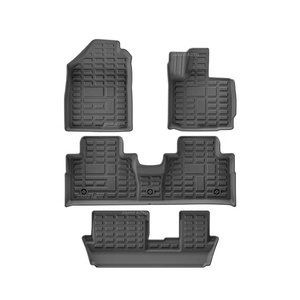 Convient pour Chery Jetour X70 PLUS (modèles 2021-2025). Tapis <span class=keywords><strong>de</strong></span> sol <span class=keywords><strong>de</strong></span> voiture et tapis <span class=keywords><strong>de</strong></span> coffre en <span class=keywords><strong>TPE</strong></span> spécifiques au véhicule. - Product Image 4
