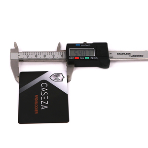 Tarjetas <span class=keywords><strong>de</strong></span> Protección RFID Anti-Robo, Dispositivo <span class=keywords><strong>de</strong></span> Bloqueo <span class=keywords><strong>de</strong></span> Señal, Tarjetas <span class=keywords><strong>de</strong></span> Protección <span class=keywords><strong>de</strong></span> Campo Electromagnético NFC para Protección <span class=keywords><strong>de</strong></span> Señal <span class=keywords><strong>de</strong></span> 13.56MHz, Tamaño <span class=keywords><strong>de</strong></span> Cartera - Product Image 4