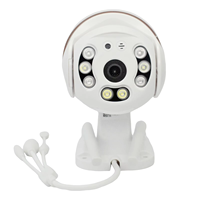 Caméra de surveillance intelligente à double objectif HD 1080P de haute qualité avec vision nocturne et double éclairage pour la sécurité domestique