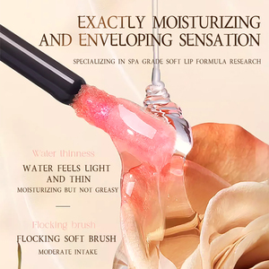 OEM ODM Nourishing Temperature Color Changing HOBA SEED OIL Lip Oil Moisturizing Plump Reduce Lip Lines Repair <strong>Dry</strong> Cracked Lip - Product Image 5