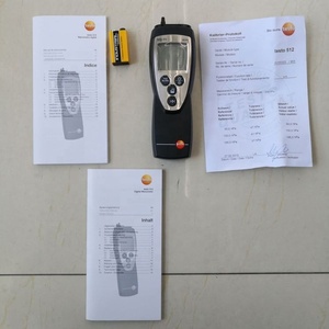 เครื่องมือวัดแบบดิฟเฟอเรนเชียล Testo 512 รุ่นดั้งเดิม ช่วงการวัด 2hPa หมายเลข เครื่องวัดความเร็วลม 510999 5126 - Product Image 5