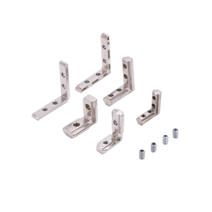 Đặc biệt bên trong khung nhôm hình chữ L 3030 phụ kiện ép đùn t-slot chất lượng ẩn góc kết nối chất lượng - Product Image 5