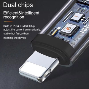 Pd30w <span class=keywords><strong>USB</strong></span> <span class=keywords><strong>C</strong></span> để 8Pin <span class=keywords><strong>Adapter</strong></span> cho IOS Nam để Loại <span class=keywords><strong>C</strong></span> nữ chuyển đổi cho IP 14 13 11 MacBook nhanh chóng kết nối với treo dây thừng - Product Image 6