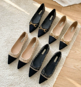 Женские туфли на плоской подошве, Размеры 35-40 - Product Image 1